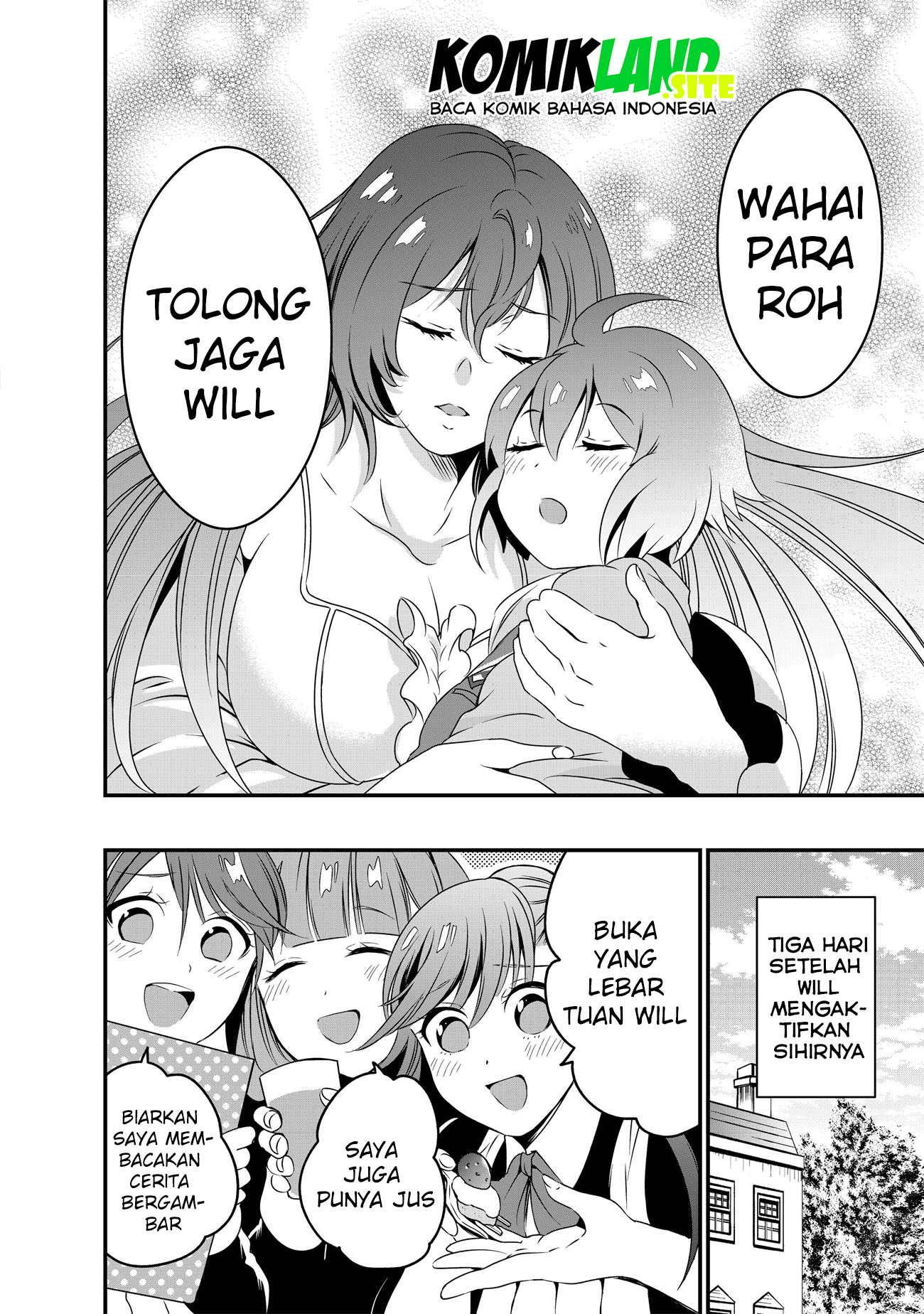 Will sama wa kyou mo mahou de asondeimasu chapter 1